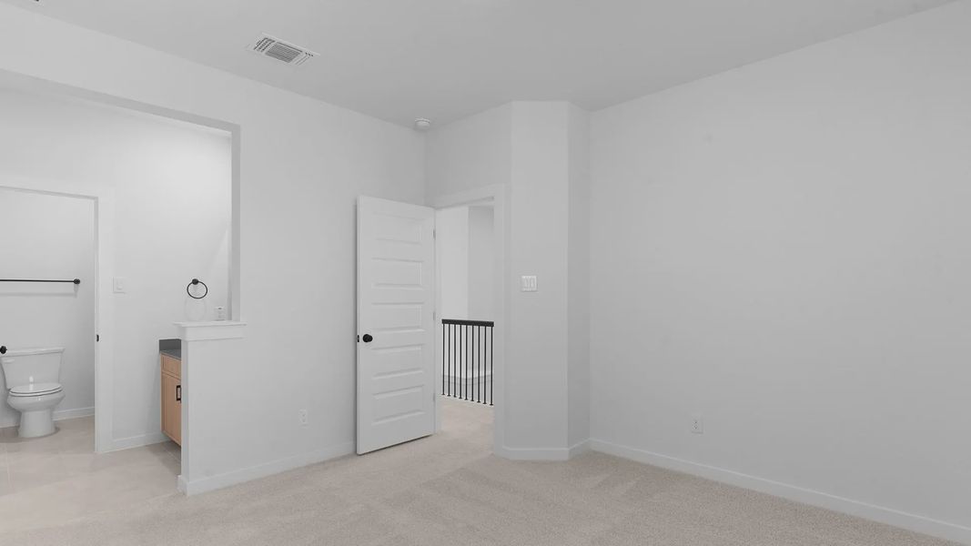 Spacious, unfurnished interior of a new home in The Grove at Blackhawk, Pflugerville (Image 19). Spacious, unfurnished interior of a new home in The Grove at Blackhawk, Pflugerville (Image 19).