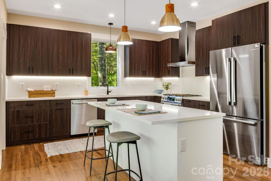 Furnished interior view inside a new home in , Black Mountain (Image 10).