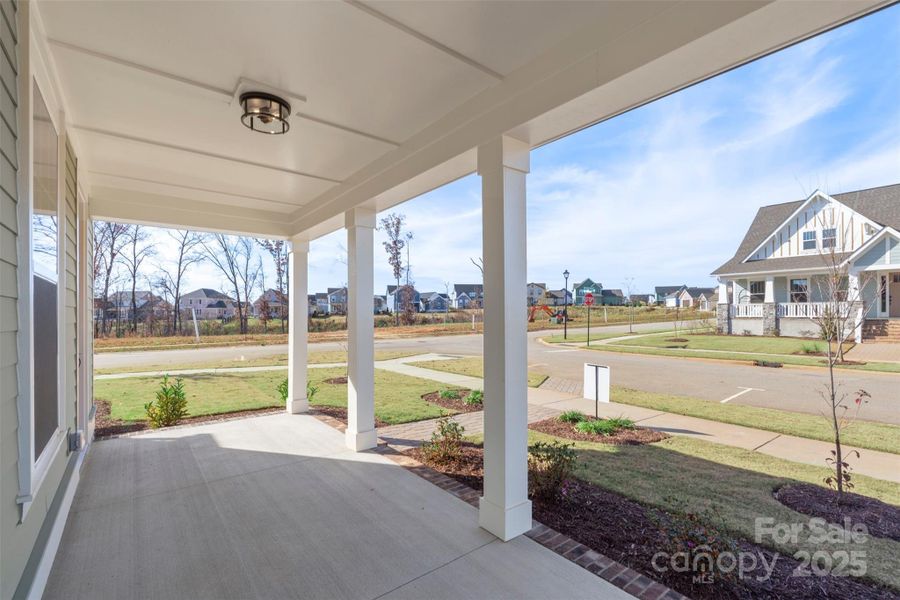 Exterior details and patio area of a home in Riverwalk, Rock Hill (Image 22).