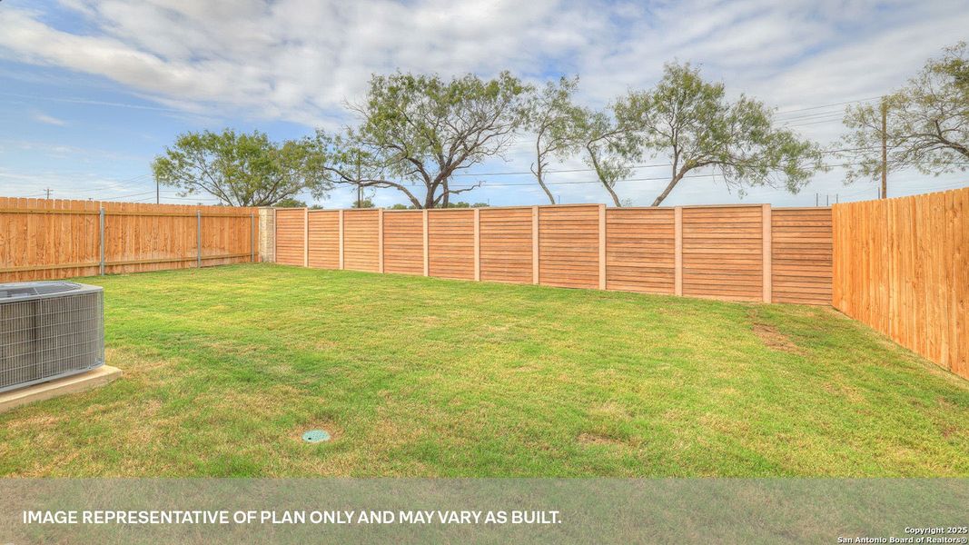 Exterior details and patio area of a home in Arroyo Ranch, Seguin (Image 2).