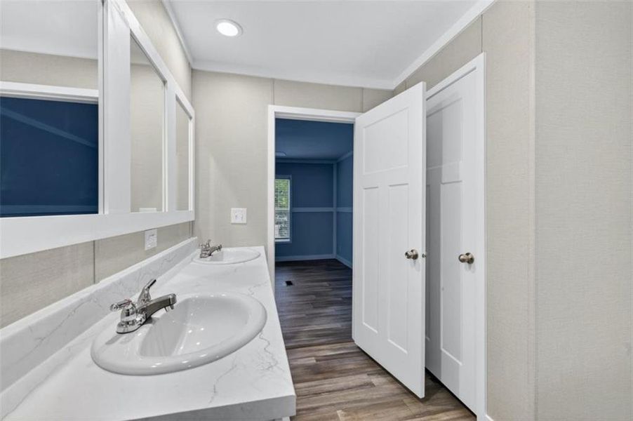 Furnished interior view inside a new home in , Loganville (Image 11).