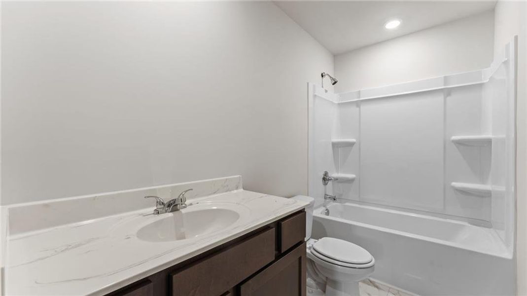 Furnished interior view inside a new home in The Reserve at Willow Oaks, Canton (Image 8).