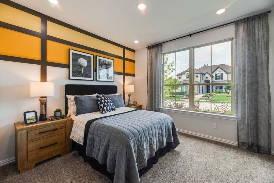 Furnished interior view inside a new home in , Anna (Image 27).