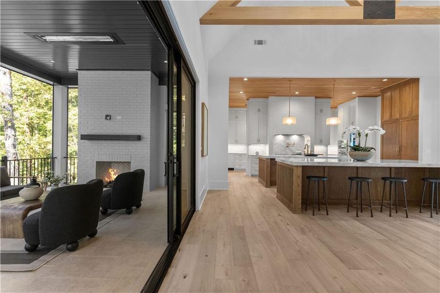 Furnished interior view inside a new home in , Greensboro (Image 37).