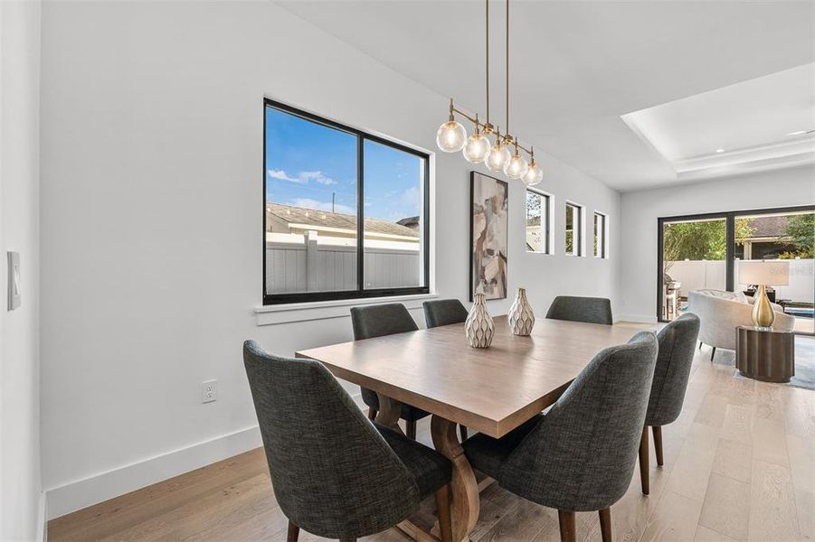 Furnished interior view inside a new home in , Winter Park (Image 37). Furnished interior view inside a new home in , Winter Park (Image 37).