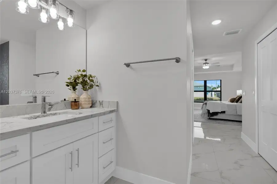 Furnished interior view inside a new home in , Lehigh Acres (Image 41).