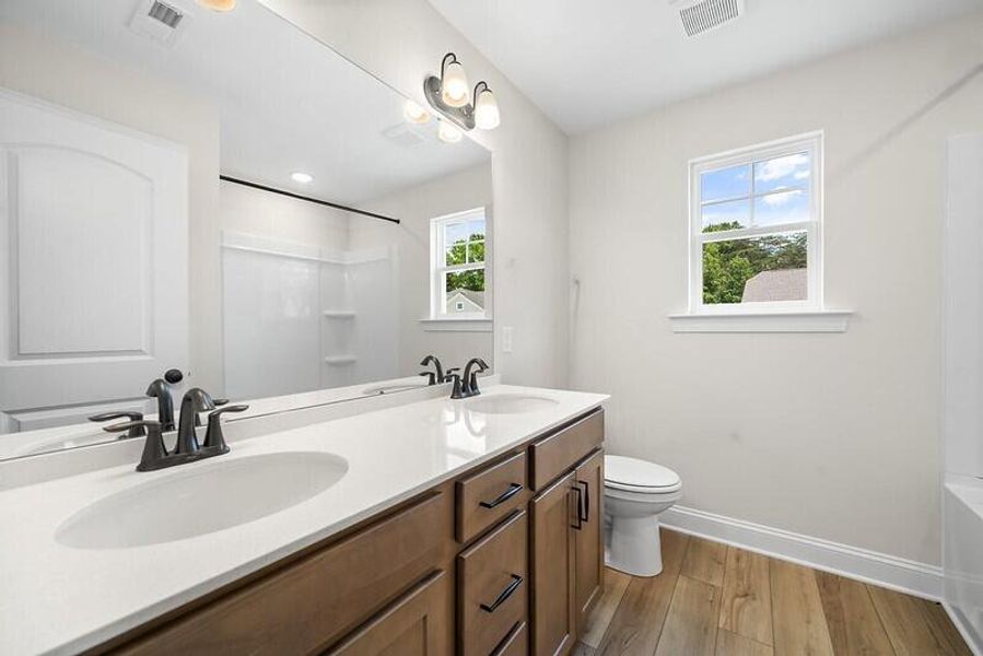 Furnished interior view inside a new home in Parker's Preserve, Ridgeville (Image 2).