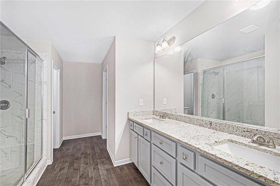 Furnished interior view inside a new home in Vineyard Park, Griffin (Image 7).