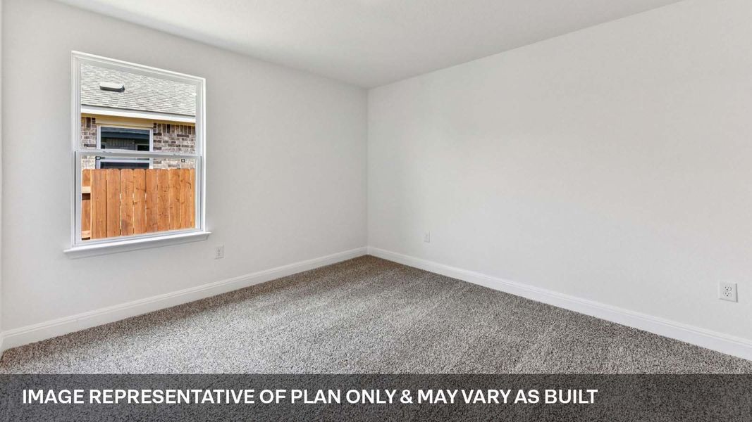 Representative unfurnished interior of a home built from the The Grayson by D.R. Horton in Riverview, Georgetown (Image 31).