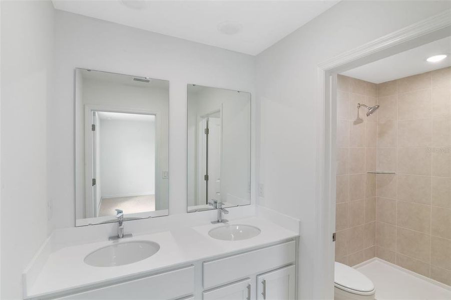 Furnished interior view inside a new home in Delaney Reserve, Deland (Image 55).
