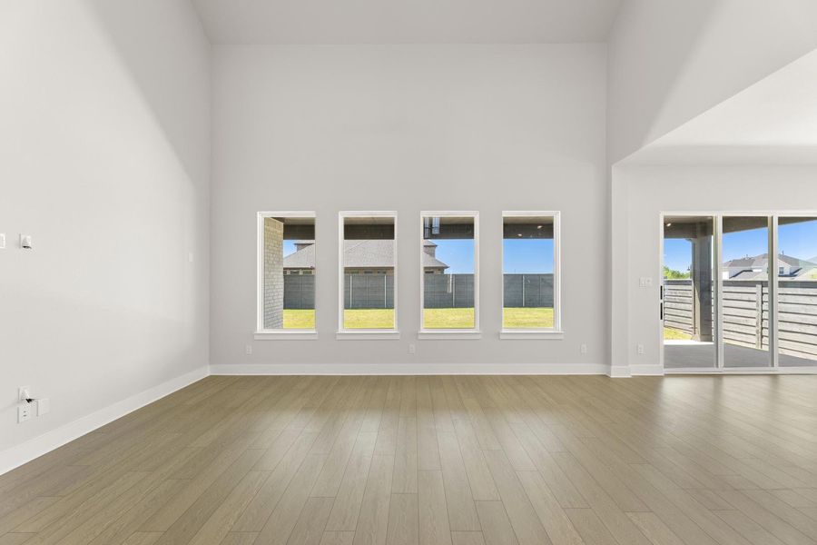 Spacious, unfurnished interior of a new home in Union Park, Little Elm (Image 15). Spacious, unfurnished interior of a new home in Union Park, Little Elm (Image 15).