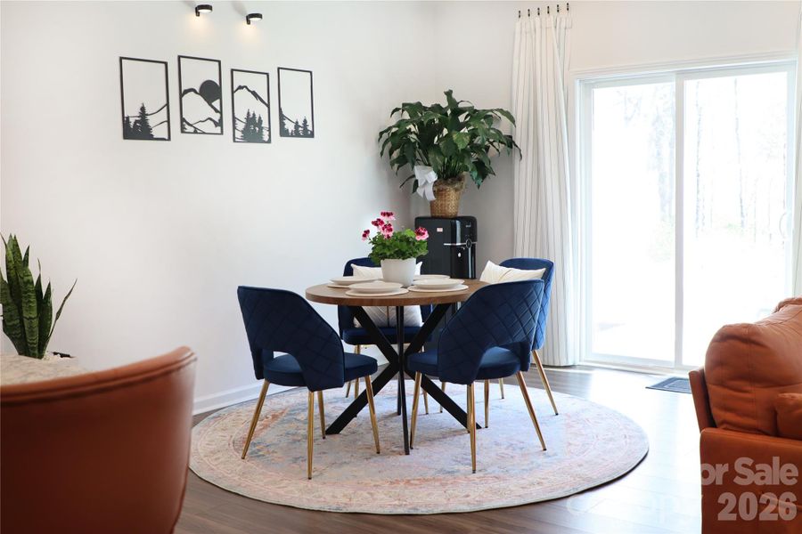Furnished interior view inside a new home in , Monroe (Image 18).