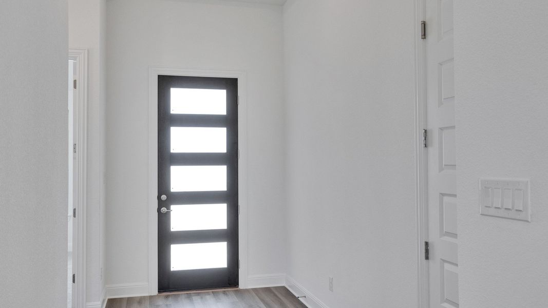 Furnished interior view inside a new home in Preserve at Lakeside Meadows, Pflugerville (Image 13).