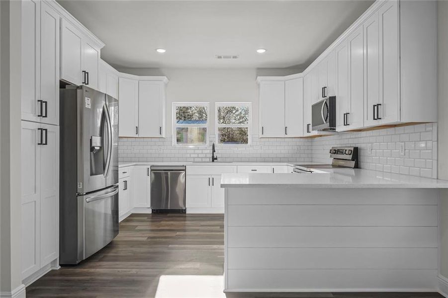 Furnished interior view inside a new home in , Cornelia (Image 6).