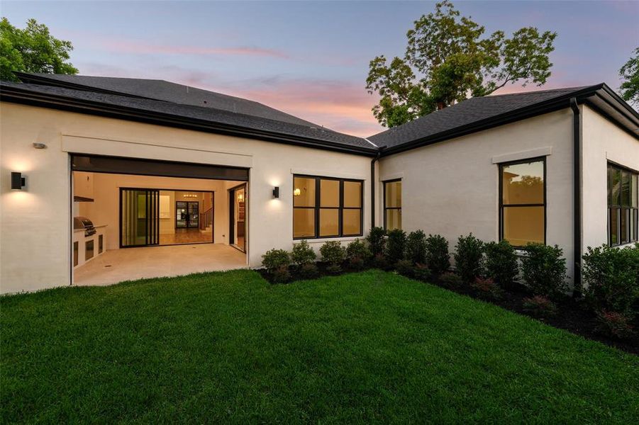 Exterior details and patio area of a home in , Dallas (Image 24). Exterior details and patio area of a home in , Dallas (Image 24).
