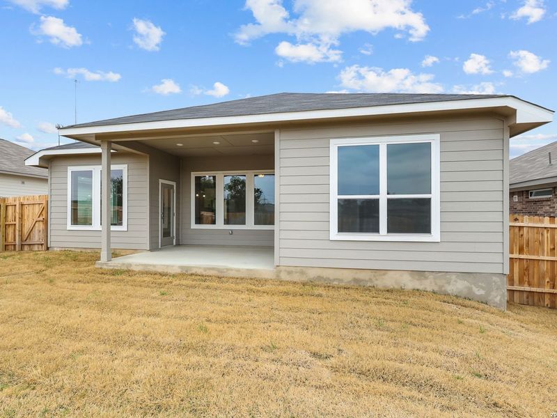 Exterior details and patio area of a home in Royal Crest, San Antonio (Image 23). Exterior details and patio area of a home in Royal Crest, San Antonio (Image 23).