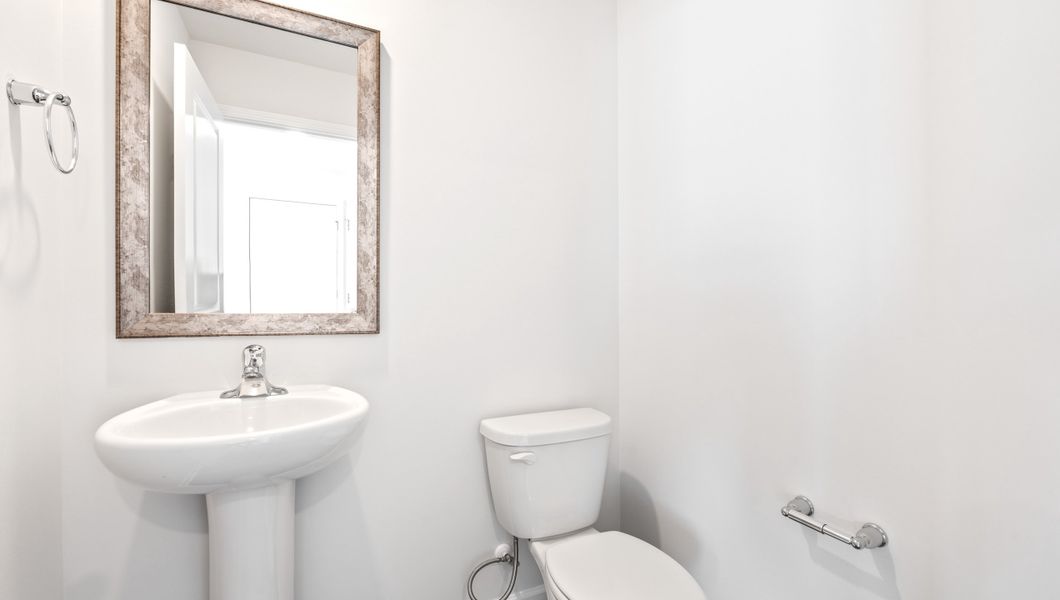 Representative furnished interior of a home built from the PENWELL by D.R. Horton in Baxter Village, Boiling Springs (Image 12).