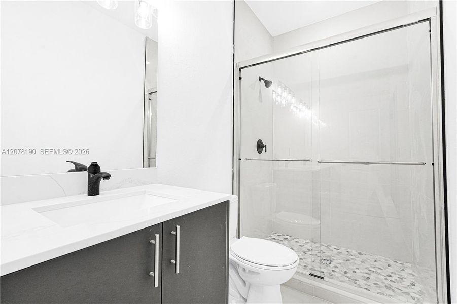 Furnished interior view inside a new home in , Miami (Image 5).