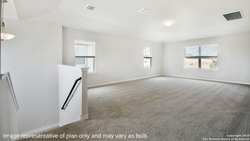 Spacious, unfurnished interior of a new home in The Canyons at Amhurst, San Antonio (Image 19).