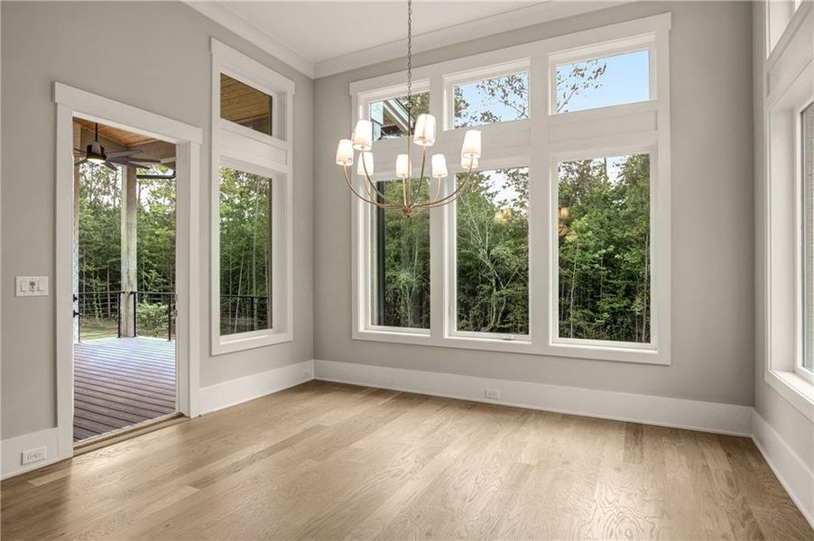 Spacious, unfurnished interior of a new home in , Newnan (Image 23).