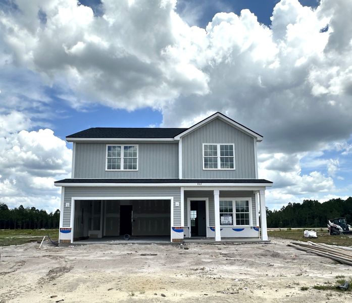 In-progress construction of a new home in Doctor's Creek, Ludowici, GA (Image 4). In-progress construction of a new home in Doctor's Creek, Ludowici, GA (Image 4).