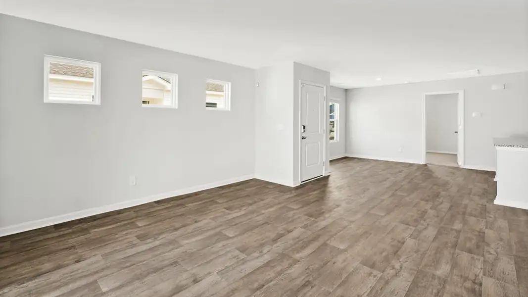 Spacious, unfurnished interior of a new home in Indigo Preserve Townhomes, Leland (Image 20).