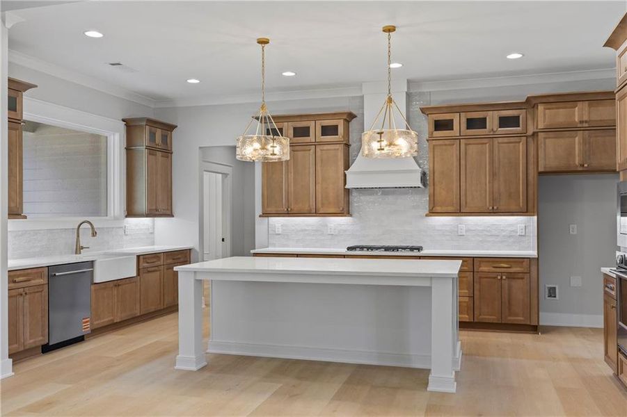 Furnished interior view inside a new home in , Covington (Image 8).
