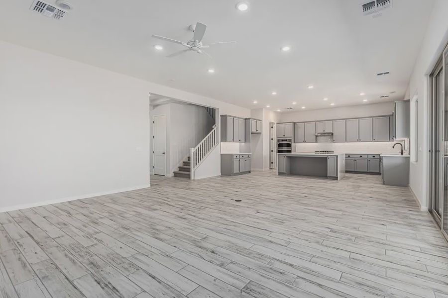 Spacious, unfurnished interior of a new home in Valencia at Granite Vista, Waddell (Image 12).