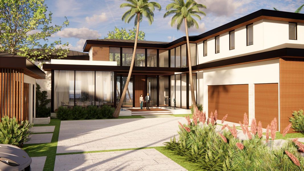 Exterior details and patio area of a home in , Palm Beach Gardens (Image 13).