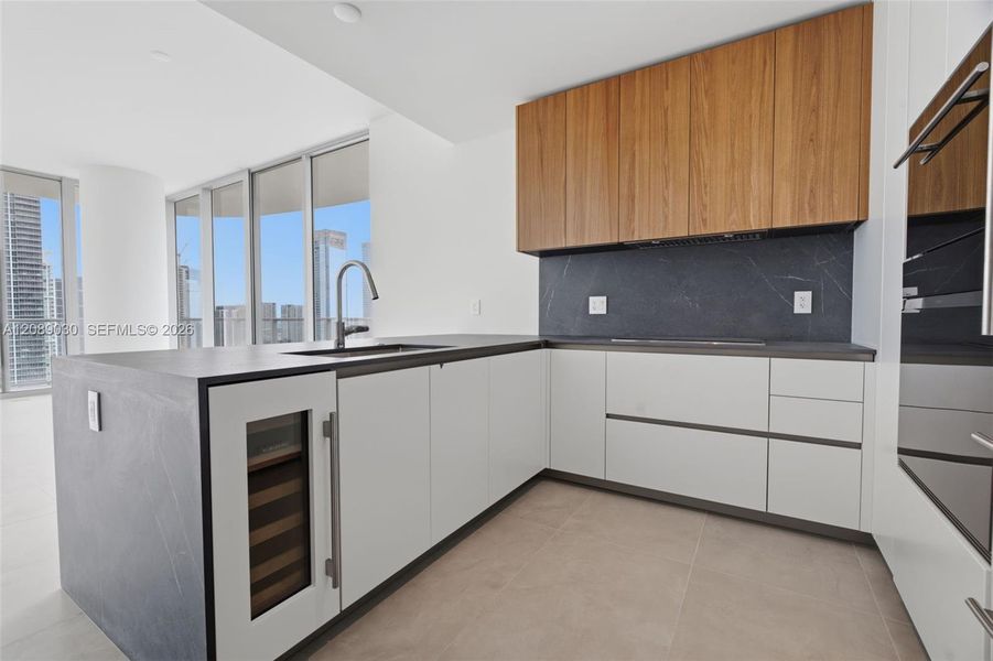 Furnished interior view inside a new home in , Miami (Image 11).