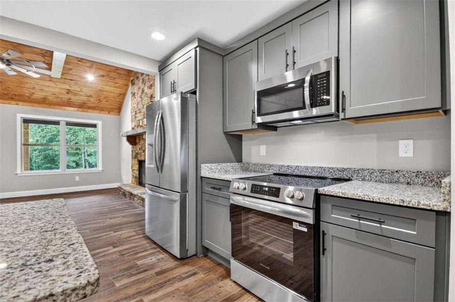 Furnished interior view inside a new home in , Ellijay (Image 5). Furnished interior view inside a new home in , Ellijay (Image 5).