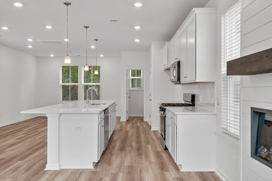 Furnished interior view inside a new home in , Charleston (Image 6).