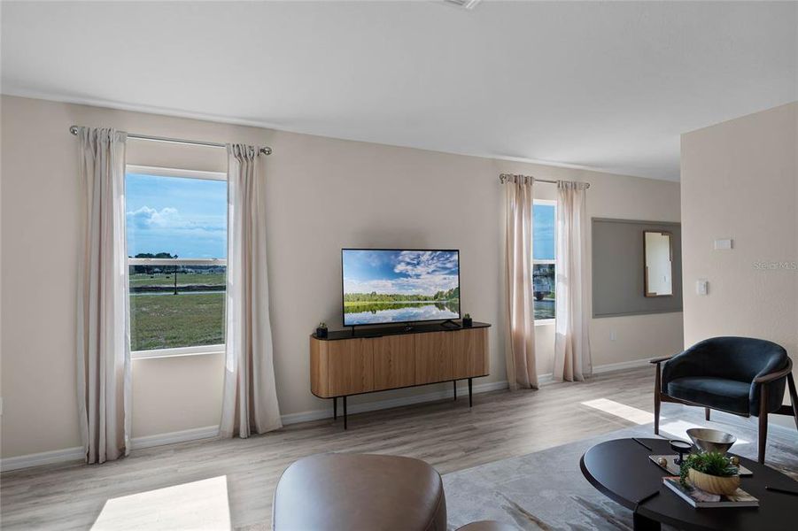 Furnished interior view inside a new home in , Winter Haven (Image 15).