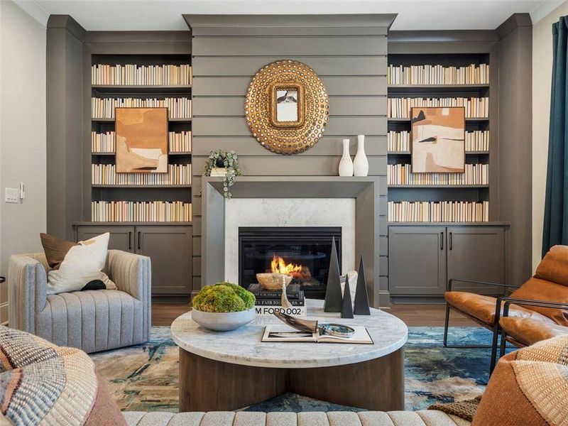 Furnished interior view inside a new home in , Suwanee (Image 16).
