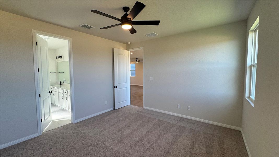 Spacious, unfurnished interior of a new home in Cannon Ranch 45s, Dripping Springs (Image 35). Spacious, unfurnished interior of a new home in Cannon Ranch 45s, Dripping Springs (Image 35).