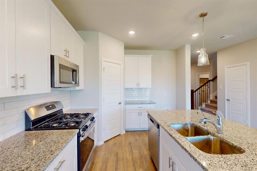 Furnished interior view inside a new home in Sanderos, Fort Worth (Image 11). Furnished interior view inside a new home in Sanderos, Fort Worth (Image 11).