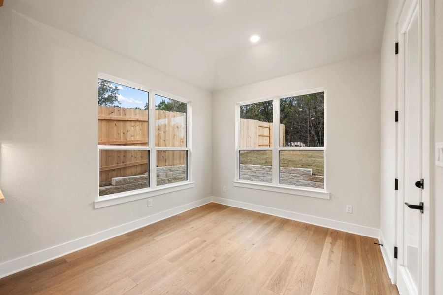 Spacious, unfurnished interior of a new home in The Estates at La Cima, San Marcos (Image 39).