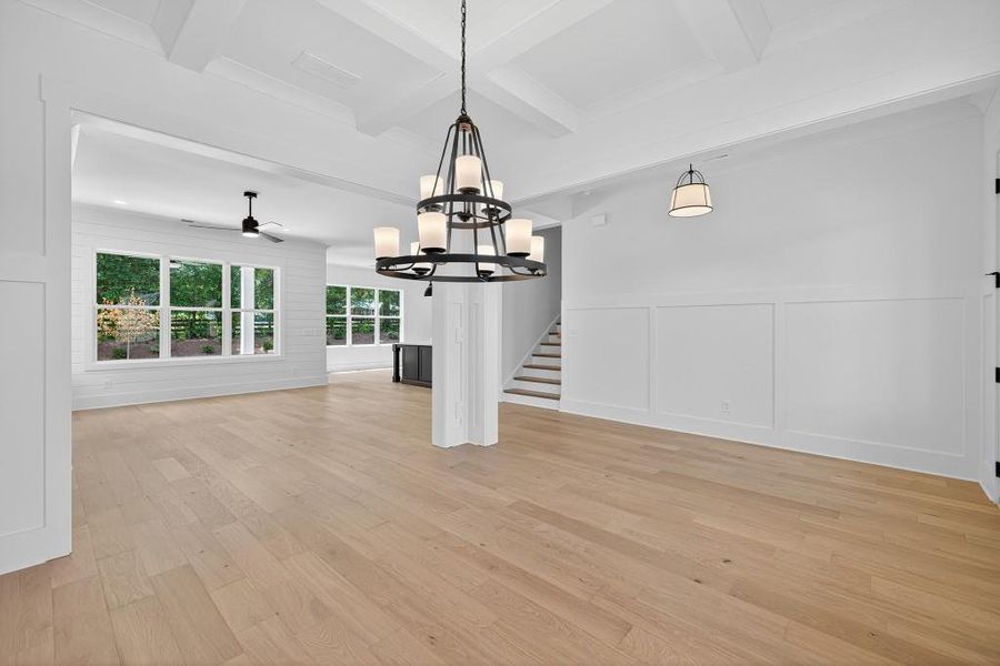 Spacious, unfurnished interior of a new home in Livingstone Park, Kennesaw (Image 43).