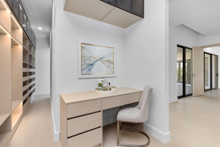 Furnished interior view inside a new home in , Boca Raton (Image 9).