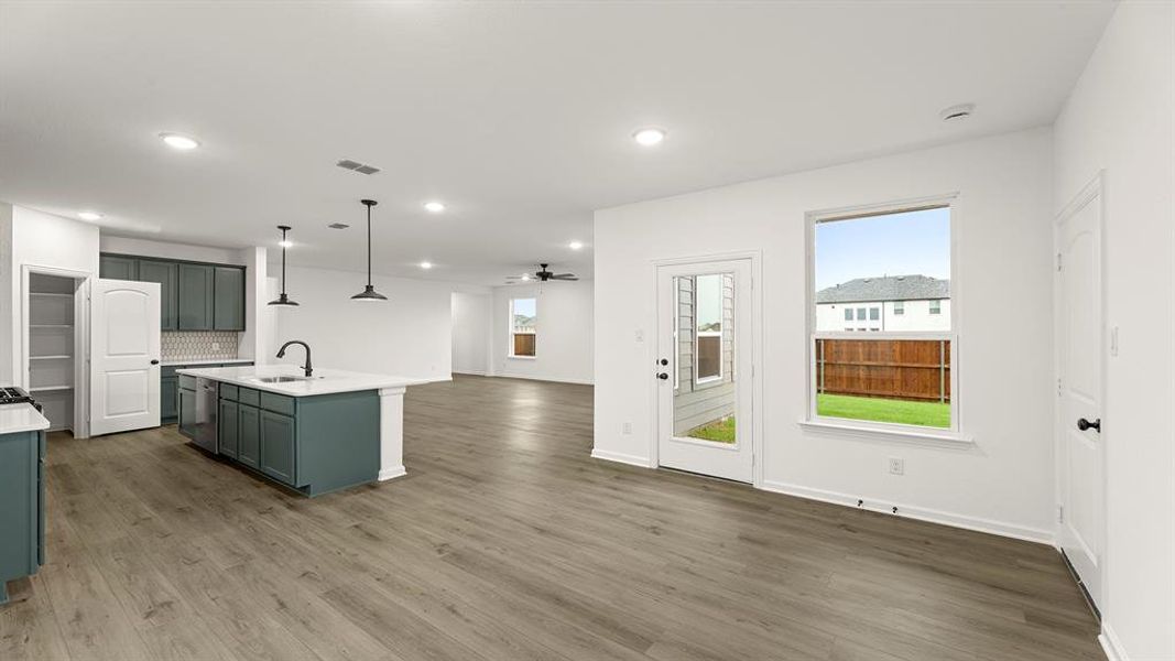 Furnished interior view inside a new home in Waterscape 40s, Royse City (Image 11). Furnished interior view inside a new home in Waterscape 40s, Royse City (Image 11).