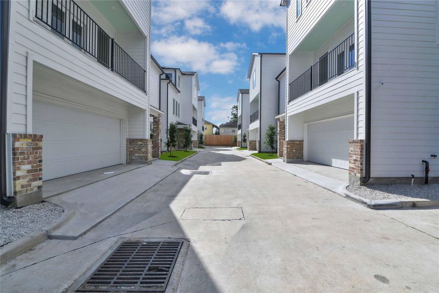 Exterior details and patio area of a home in , Houston (Image 3).