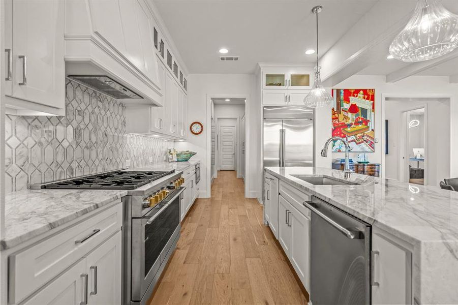 Furnished interior view inside a new home in , Fort Worth (Image 25).