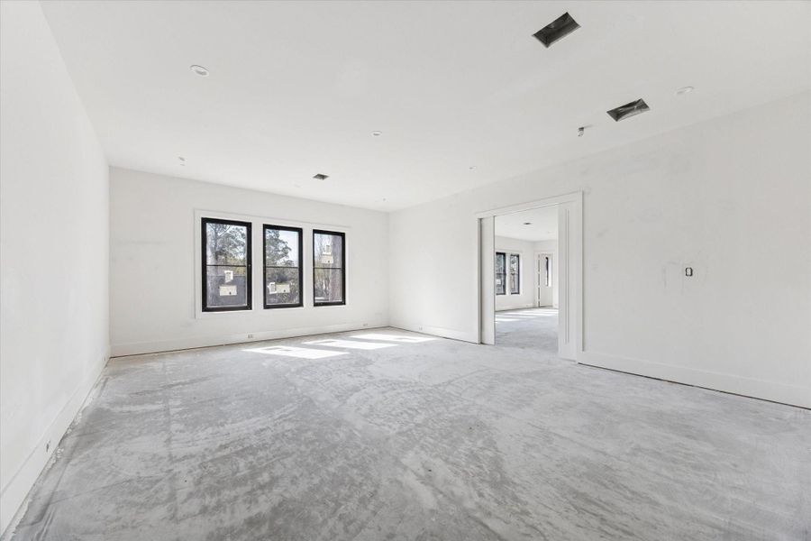 Spacious, unfurnished interior of a new home in , Houston (Image 7). Spacious, unfurnished interior of a new home in , Houston (Image 7).
