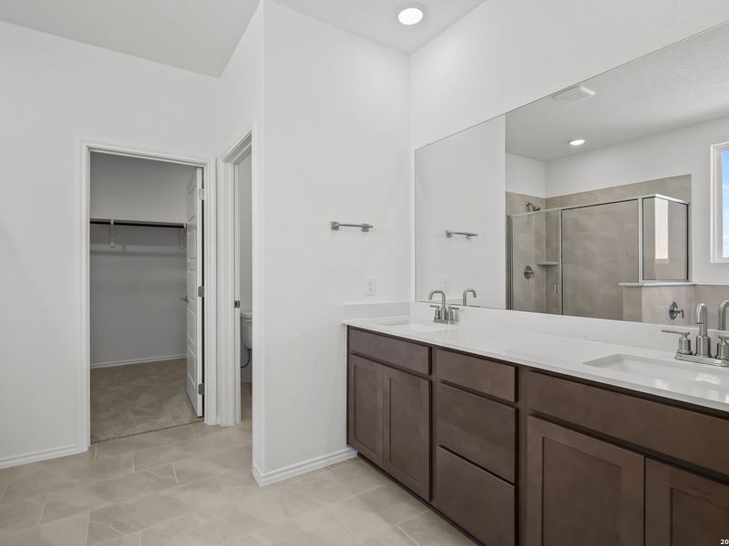 Furnished interior view inside a new home in Comanche Ridge, San Antonio (Image 14).
