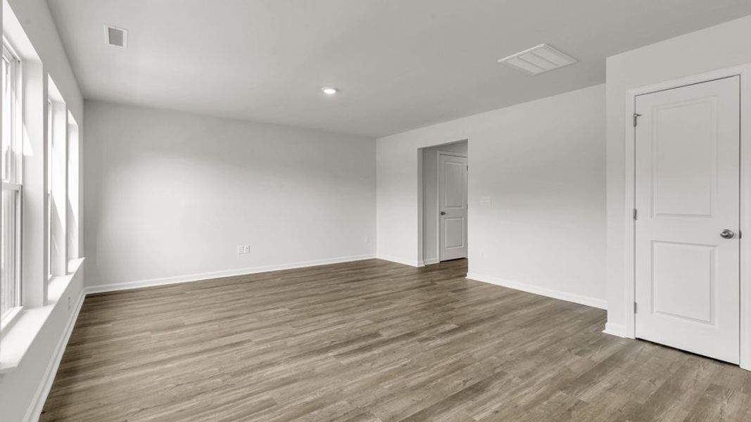 Representative unfurnished interior of a home built from the DARWIN by D.R. Horton in Lawson Glen, Clayton (Image 13).