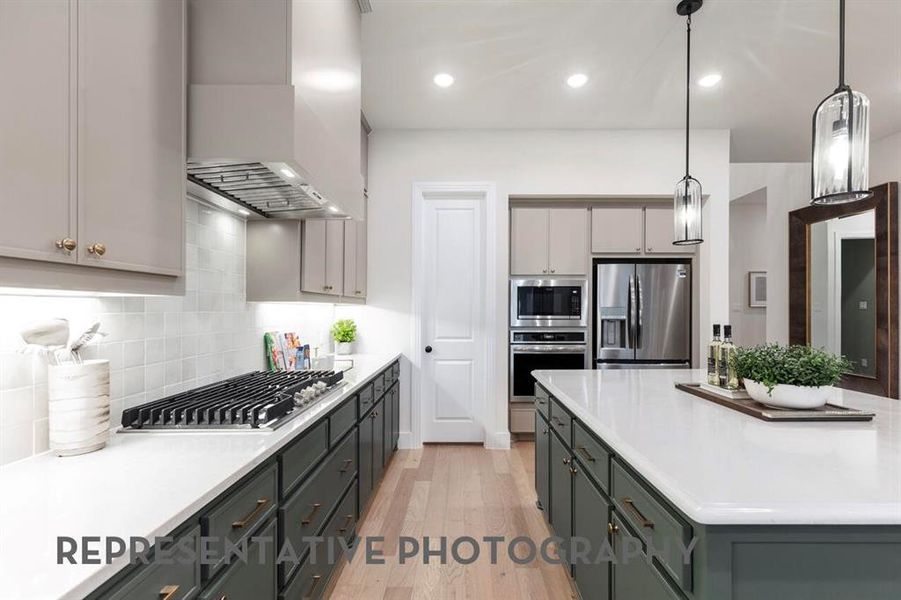 Furnished interior view inside a new home in Mosaic, Celina (Image 11).