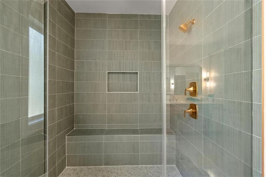 Furnished interior view inside a new home in , Atlanta (Image 16).