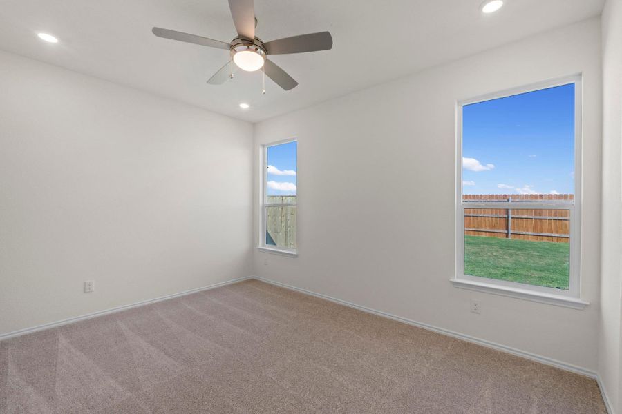 Spacious, unfurnished interior of a new home in Salerno - Heritage Collection, Round Rock (Image 17).