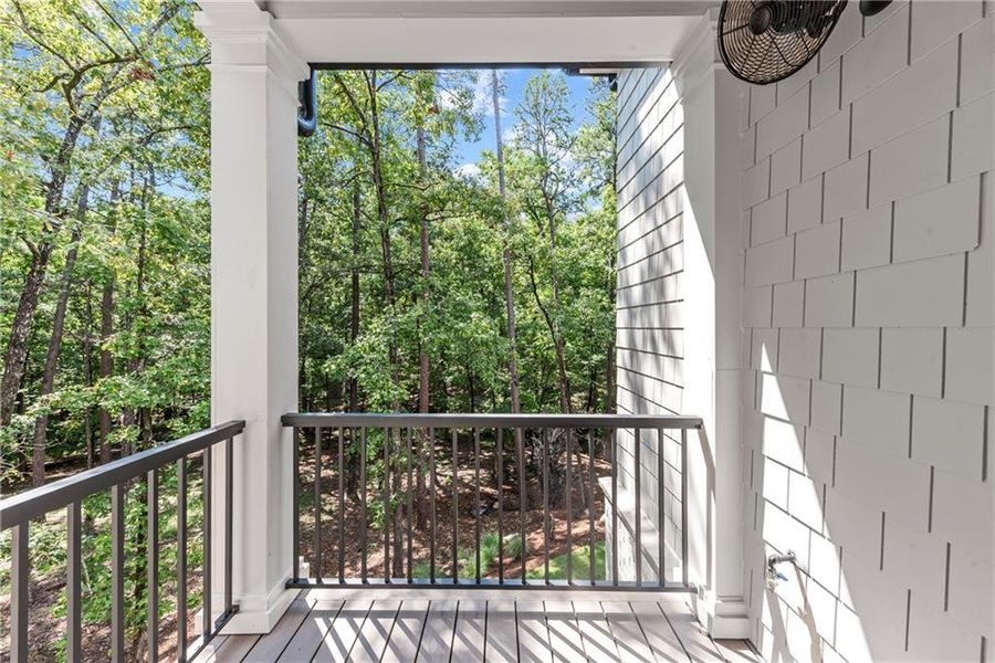 Exterior details and patio area of a home in , Greensboro (Image 29).