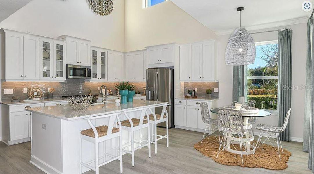 Furnished interior view inside a new home in The Waters at Center Lake Ranch, St. Cloud (Image 4).